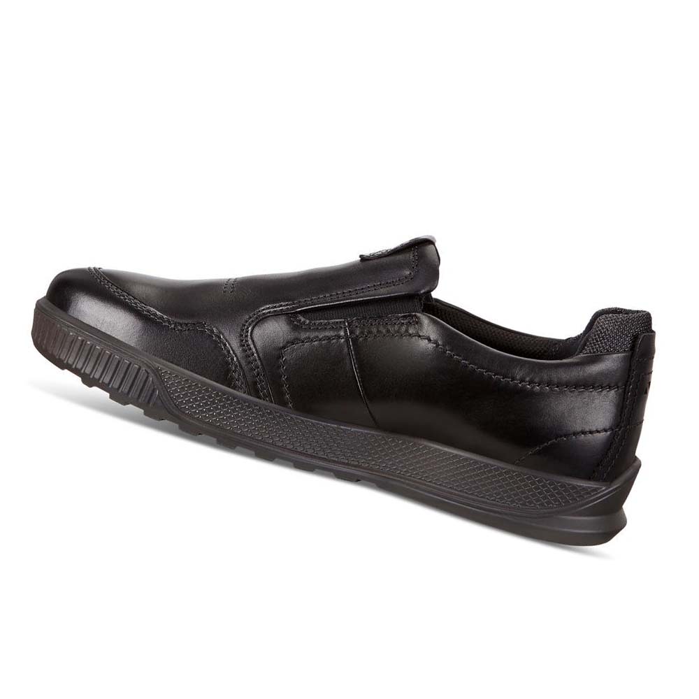 Ecco Byway Slip On Fritidssko Herre Svarte | NO 459CTV